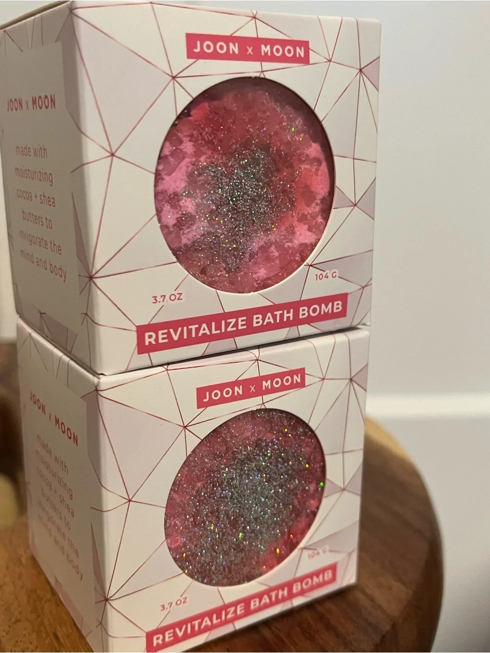 TWO Revitalize Bath Bombs
